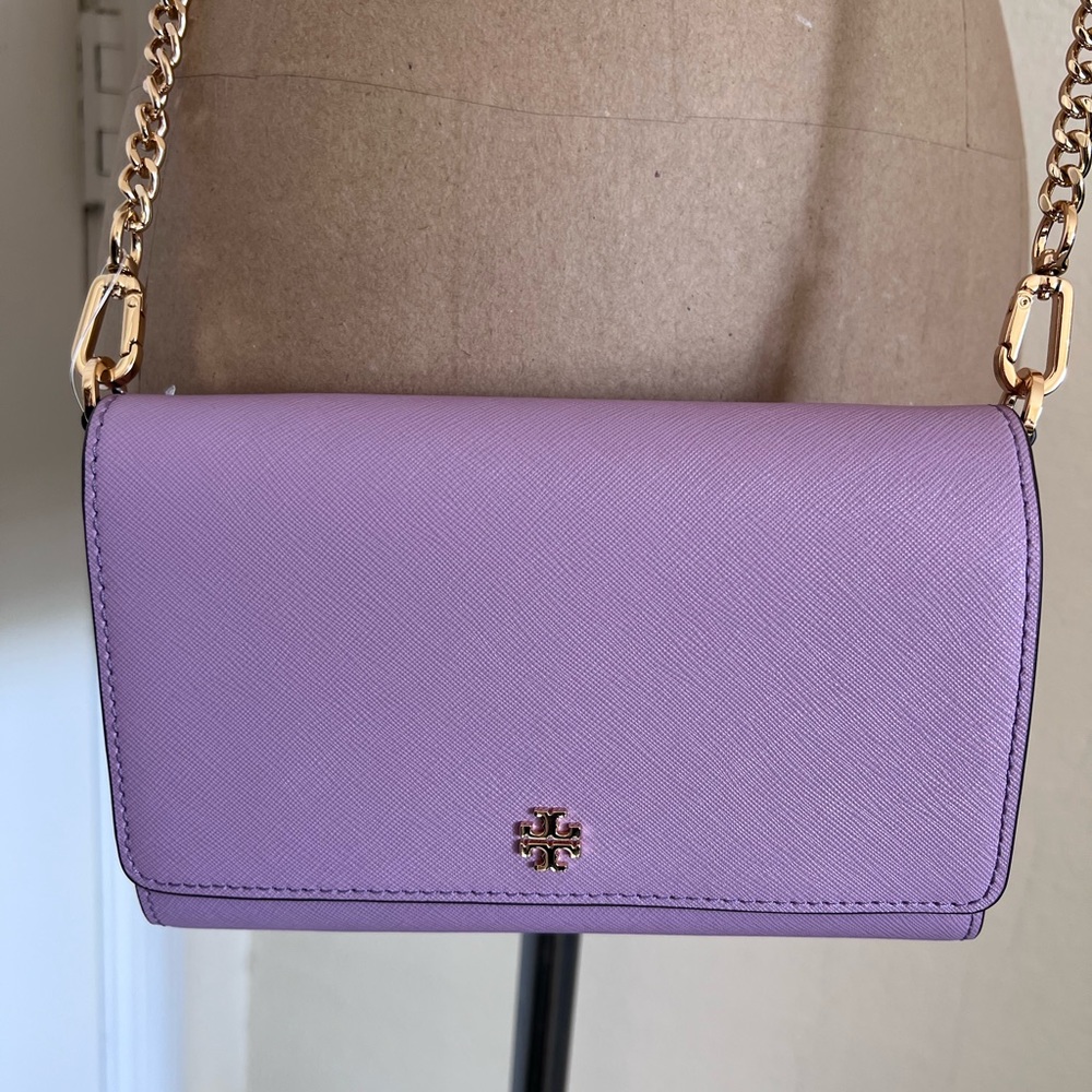 NWT Tory Burch Emerson Chain Wallet